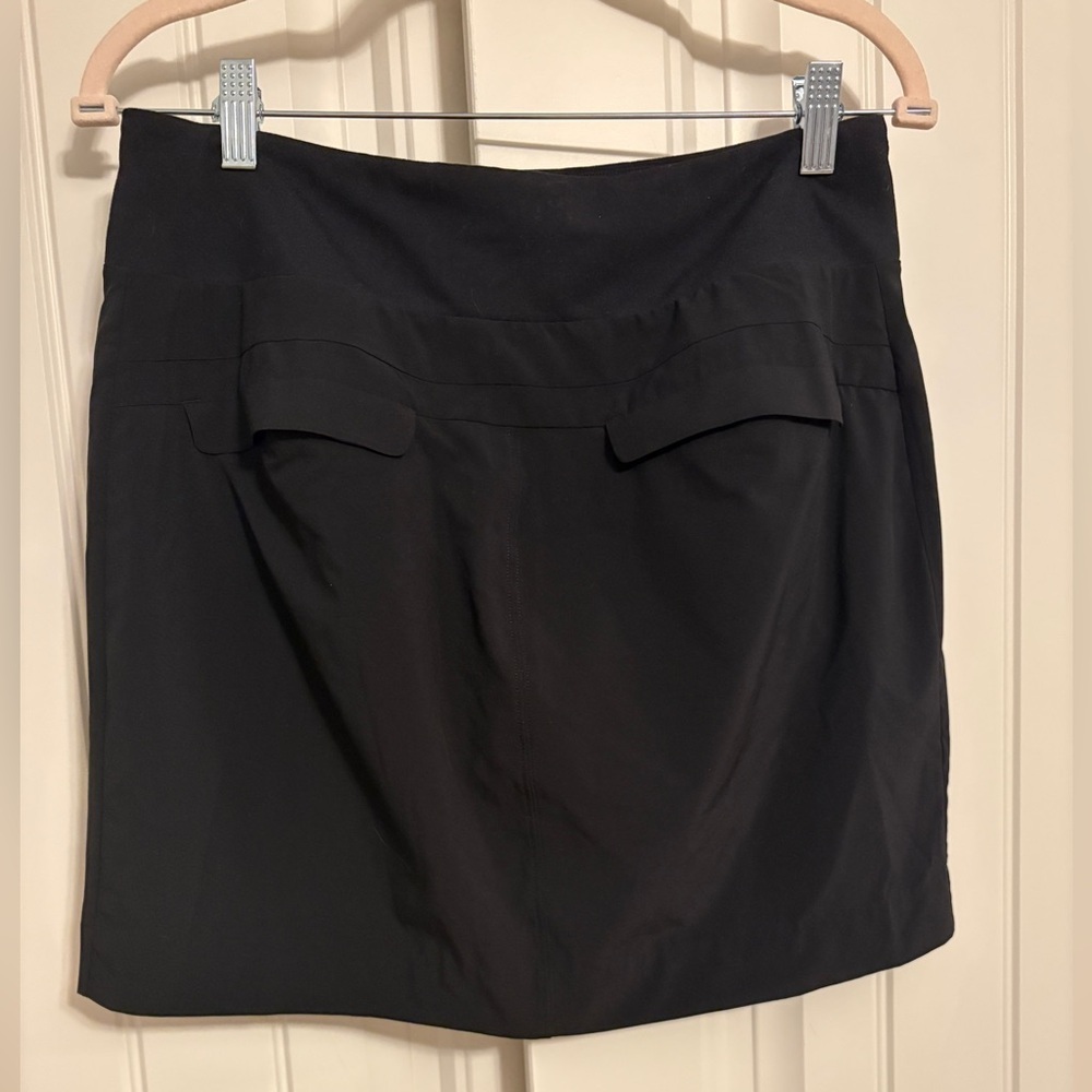 Athleta SoHo Skirt size 10 black - Picture 2 of 4